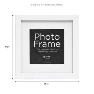 Frame Depot Icon 10 x 10 cm Frame White 10 x 10 cm