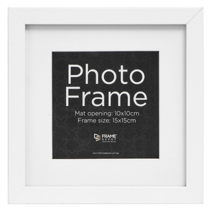 Frame Depot Icon 10 x 10 cm Frame White 10 x 10 cm