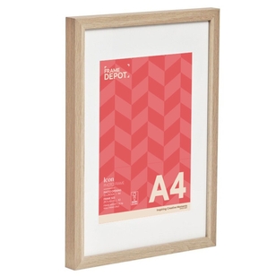 Frame Depot Icon A4 Frame Natural A4