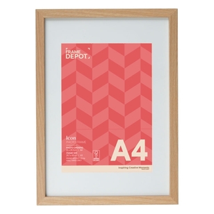 Frame Depot Icon A4 Frame Natural A4