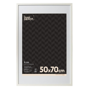 Frame Depot Icon 50 x 70 cm Frame White 50 x 70 cm