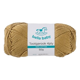 Bella Baby Tootgarook 4Ply Yarn 50 g 8 Khaki 50 g