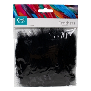 Marabou Trim On Satin Ribbon Black 1 m