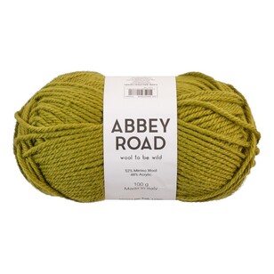 Abbey Road 100 G Wool To Be Wild Yarn Green 100 g
