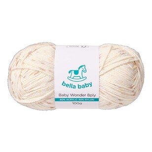 Bella Baby Baby Wonder 8 Ply 100 g Natural Spot 100 g