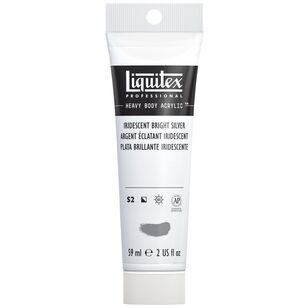 Liquitex Professional Hard Body Acrylic Paint Series 2A Iridescent Bright Silver 59 mL