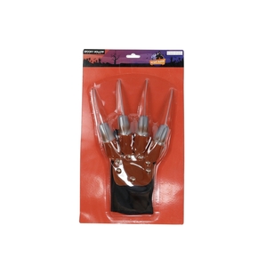 Spooky Hollow Fright Massacre Hand Glove  Grey