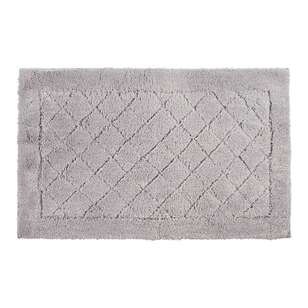 KOO Diamond Bath and Contour Mats Silver