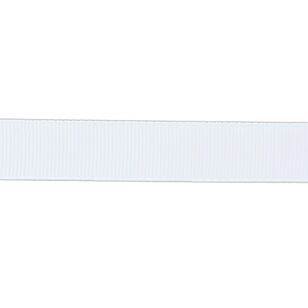 Everyday Grosgrain Ribbon White