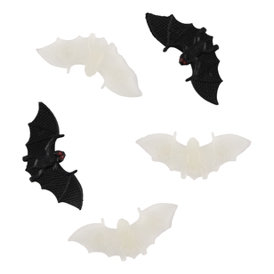 Spooky Hollow Bat Creepy Crawlies 12 Pack Black