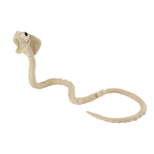 Spooky Hollow Snake Skeleton White