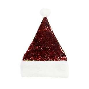 Jolly & Joy Reversible Christmas Santa Hat Gold