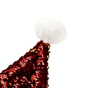 Jolly & Joy Reversible Christmas Santa Hat Gold