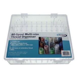 Semco Thread Spool Organiser Clear