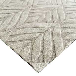 KOO Lotus 160 x 230 cm Jacquard Rug Taupe 160 x 230 cm