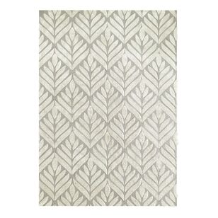 KOO Lotus 160 x 230 cm Jacquard Rug Taupe 160 x 230 cm