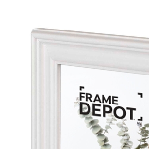 Frame Depot Halmstad 10 x 15 cm Wooden Photo Frame White 10 x 15 cm