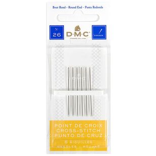 DMC Cross Stitch Needles #26 Nickel 26