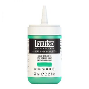 Liquitex Professional Soft Body Acrylic Paint Series 1  Bright Aqua Green 59 mL