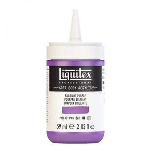 Liquitex Professional Soft Body Acrylic Paint Series 1  Brilliant Purple 59 mL