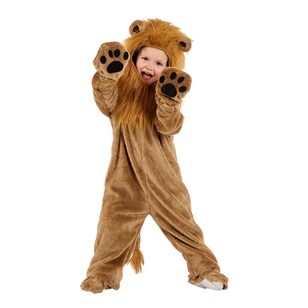 Spartys Lion Plush Kids Onesie Multicoloured