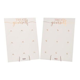 Ginger Ray Botanical Wedding Donut Wall 2 Pack White & Rose Gold