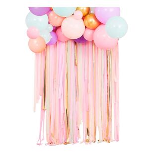 Ginger Ray Mix It Up Pastel Streamer & Balloon Backdrop Pastels