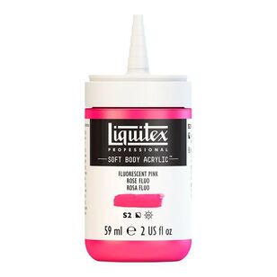 Liquitex Professional Soft Body Acrylic Paint Series 2 Fluorescent Pink 59 mL