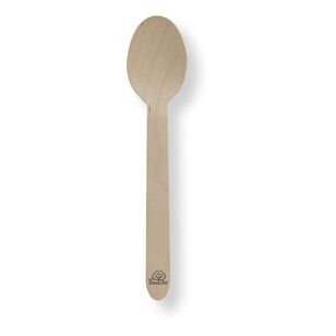 Back to Nature Wooden Cutlery Spoons 20-Pack Natural