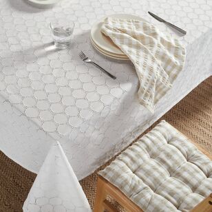 KOO Cotswald Tablecloth  White