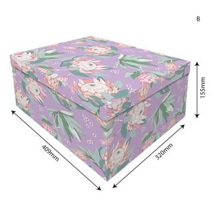 Artwrap Fus 2 Mix Box Nested 18  Multicoloured Protea
