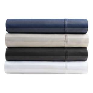 Eminence Dobby 1500 Thread Count Sheet Set White