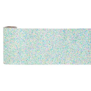 Maria George Confetti Pleather Trim Blue & Multicoloured 15 cm x 1.5 m