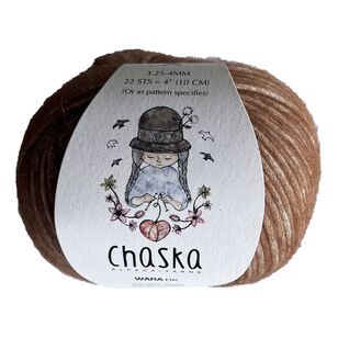 Chaska Wara 8 Ply Yarn Coffee 50 g