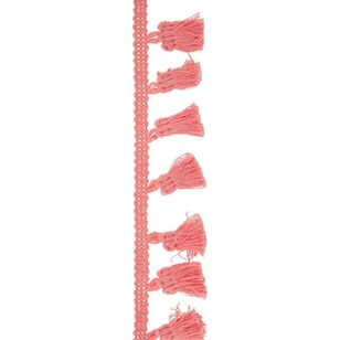 Simplicity BTS Tassel Fringe Coral 4.45 cm x 1.8 m