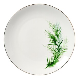 Jolly & Joy Christmas Holly Side Plates 4 Piece Set White