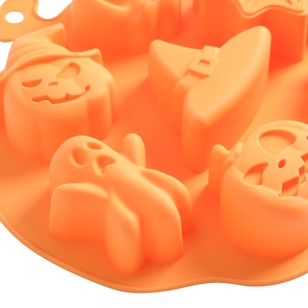 Spartys Halloween Silicone Mould Orange