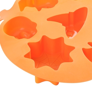 Spartys Halloween Silicone Mould Orange