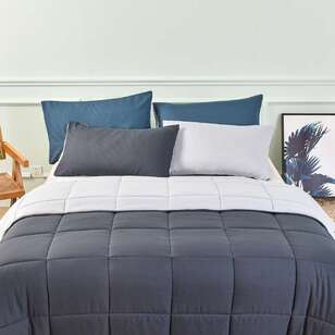 Mode Charlie Reversible Comforter Set Black