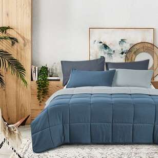 Mode Charlie Reversible Comforter Set Navy