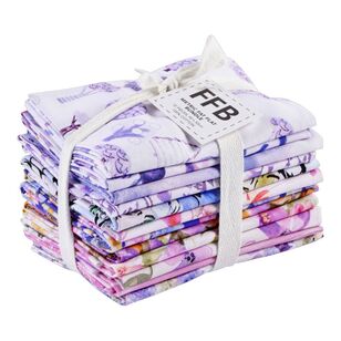 Ditsy Garden Flat Fat Bundle 12 Pack Lilac 50 x 52 cm