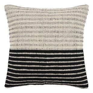 Limon Bowie Cushion Natural & Black 45 x 45 cm