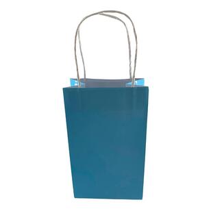 Alpen Pastel Paper Party Bag 5 Pack Blue 215 x 130 mm