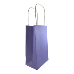 Alpen Pastel Paper Party Bag 5 Pack Lavender 215 x 130 mm