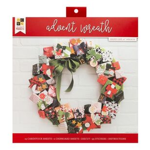 Advent Present Wreath Christmas Crafting Kit Advent Present Wreath