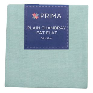 Prima Plain Chambray Fat Flat Cambridge 50 x 52 cm