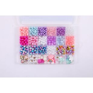 Crafters Choice Pastel & Pearl Beads Multicoloured