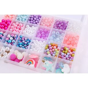 Crafters Choice Pastel & Pearl Beads Multicoloured