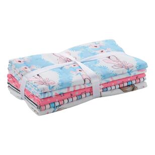 Plie Pirouette Jete Fat Quarter Bundle 5 Piece Multicoloured 45 x 52 cm