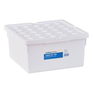 Crafters Choice Large Art Tub White